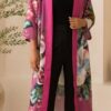 Kimono colibrí fucsia