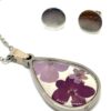 set flores encapsuladas mini