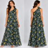 2E6D3C36-3CEE-4E5D-8AF6-E25878B09868 Vestido largo asimétrico Guayacan verde