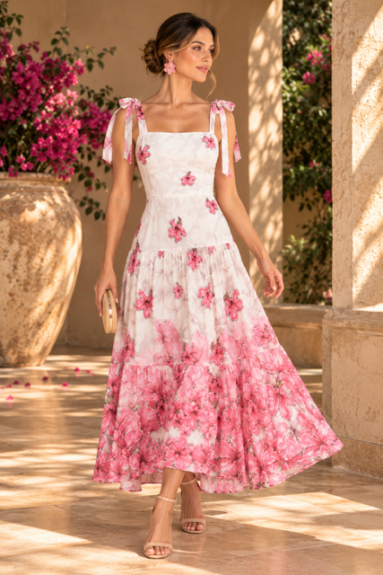 49D7D049-E3C4-43B2-8108-BFB3228E742D Vestido blanco Guayacán rosado