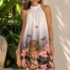 55558d89-ab18-4bec-b32d-91b5336aaba5 vestido corto cuello halter jaguar