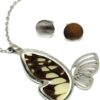 set acero silueta mariposa con alas de mariposa