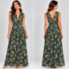 Vestido largo Guayacan verde