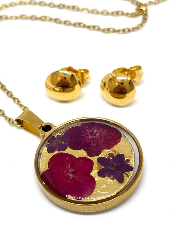 set flores encapsuladas mini