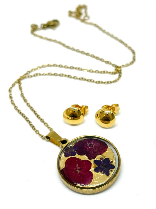 set flores encapsuladas mini