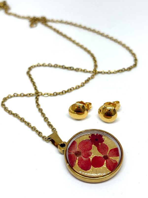set flores encapsuladas mini