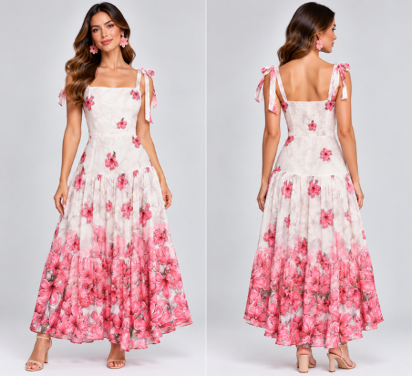 F9549133-B6F3-48FC-B32D-DEAE38DE9BE6 Vestido blanco Guayacán rosado