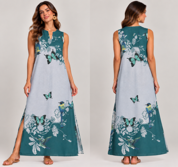 FAC3C33C-E0D6-4E09-946F-F64136BD6294 Vestido largo tipo lino