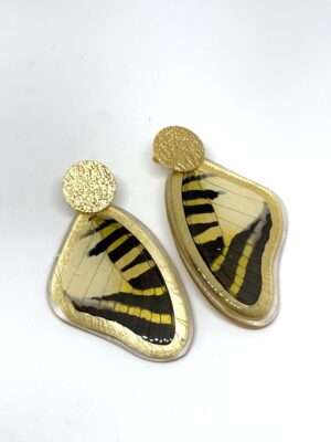 Arete Alas mariposa topo bronce