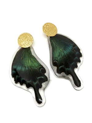 Arete Alas mariposa topo bronce