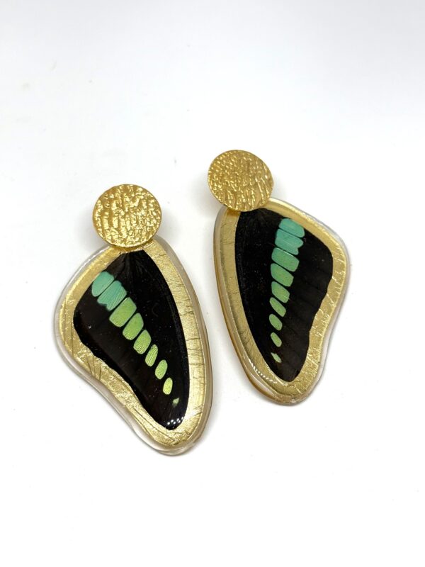 Arete Alas mariposa topo bronce