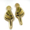 Arete Alas mariposa topo bronce