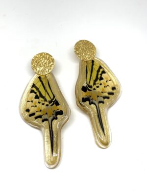 Arete Alas mariposa topo bronce