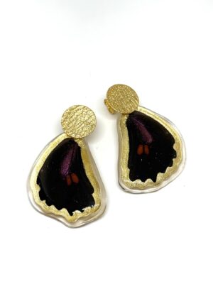 Arete Alas mariposa topo bronce