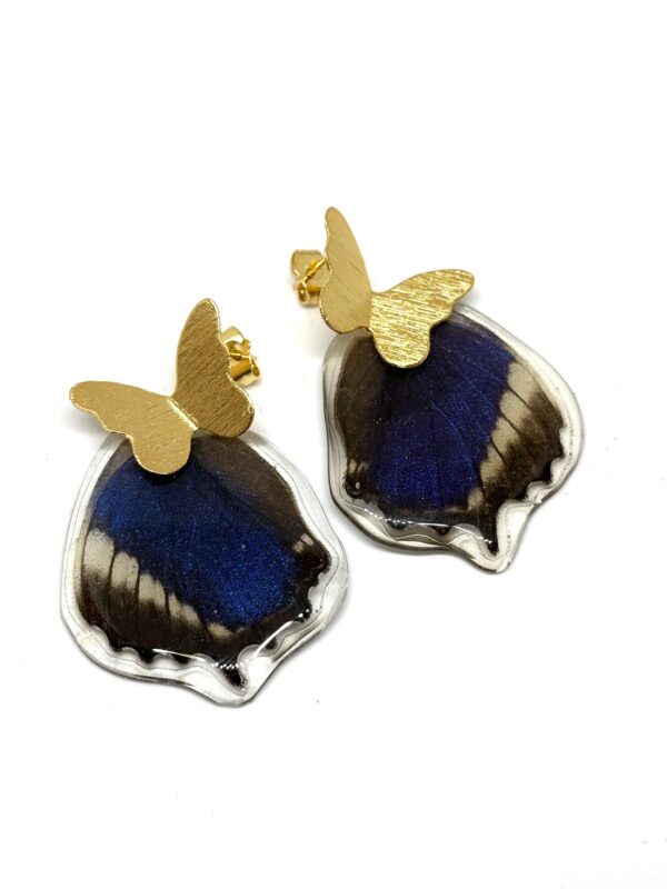 Arete Alas mariposa topo bronce