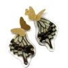 Arete Alas mariposa topo bronce