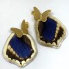 Arete Alas mariposa topo bronce