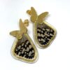 Arete Alas mariposa topo bronce