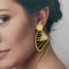 Arete Alas mariposa topo bronce