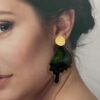 Arete Alas mariposa topo bronce