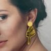 Arete Alas mariposa topo bronce