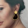 Arete Alas mariposa topo bronce