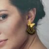 Arete Alas mariposa topo bronce