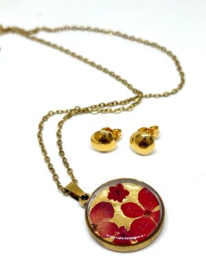 set flores encapsuladas mini