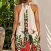 f25fd6d3-0c5b-4795-b160-725dab7f8704 vestido corto cuello halter blanco colibrí
