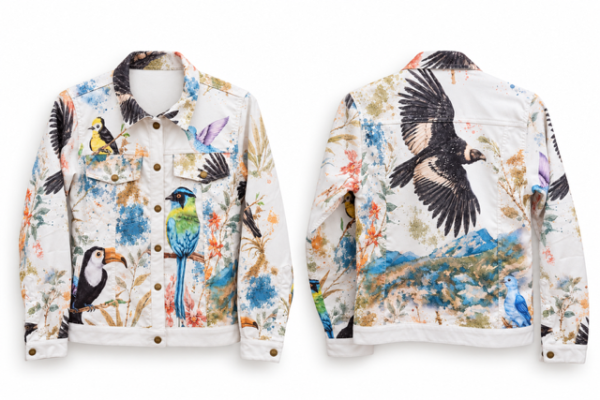 chaqueta pana aves